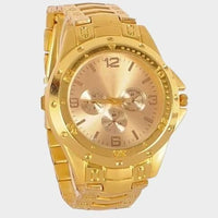 Men's Golden Stainless Steel Watches